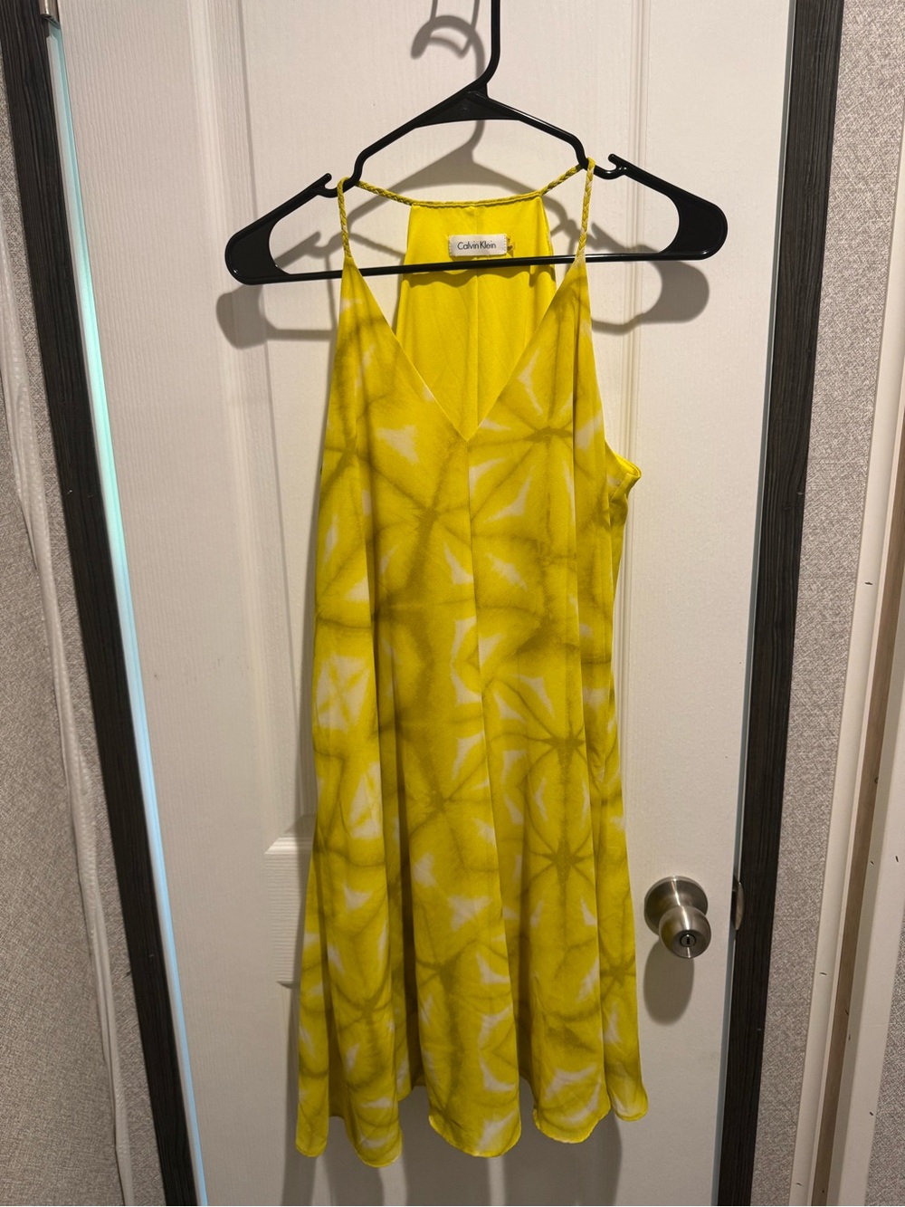 Calvin Klein Bright Yellow Dress